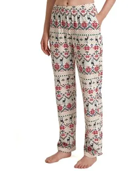 Calida Favourites Holidays Pant Beige,Wit
