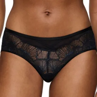 Triumph Palina Moonlight Kiss hipster slip zwart Zwart,Blauw