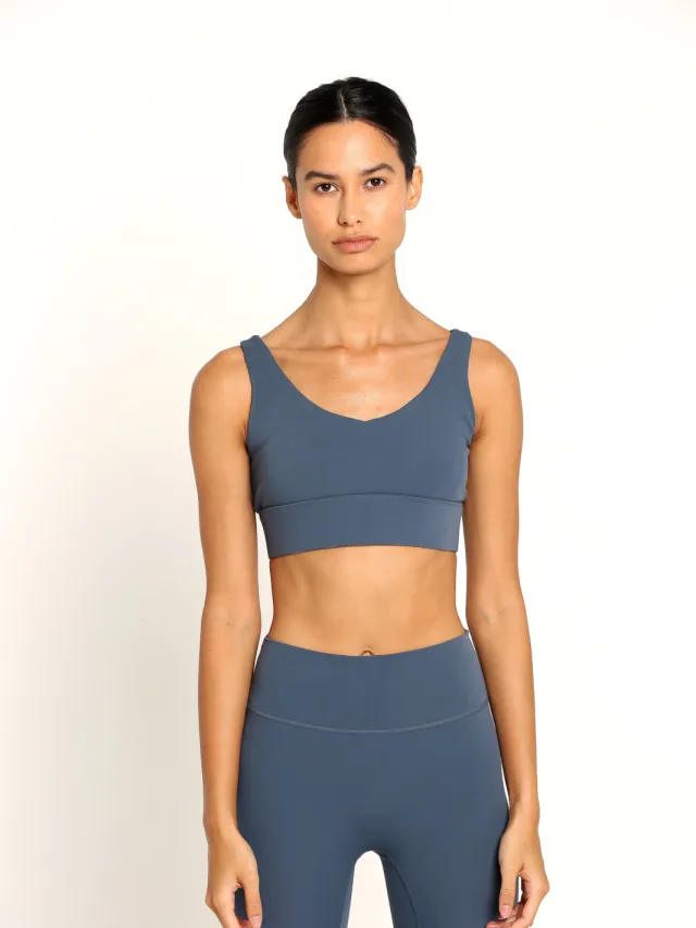 Onamaste Mantra Tank Sport-bh Blauw/Marineblauw