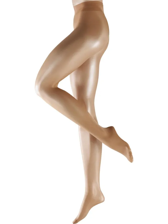 Falke Pure Shine 15 denier Panty 40445 - Volwassenen - S - Bruin