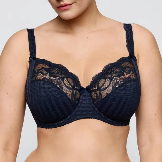 PrimaDonna Madison Beugel Bh 0162121 Velvet Blue - maat EU 80H / FR Blauw