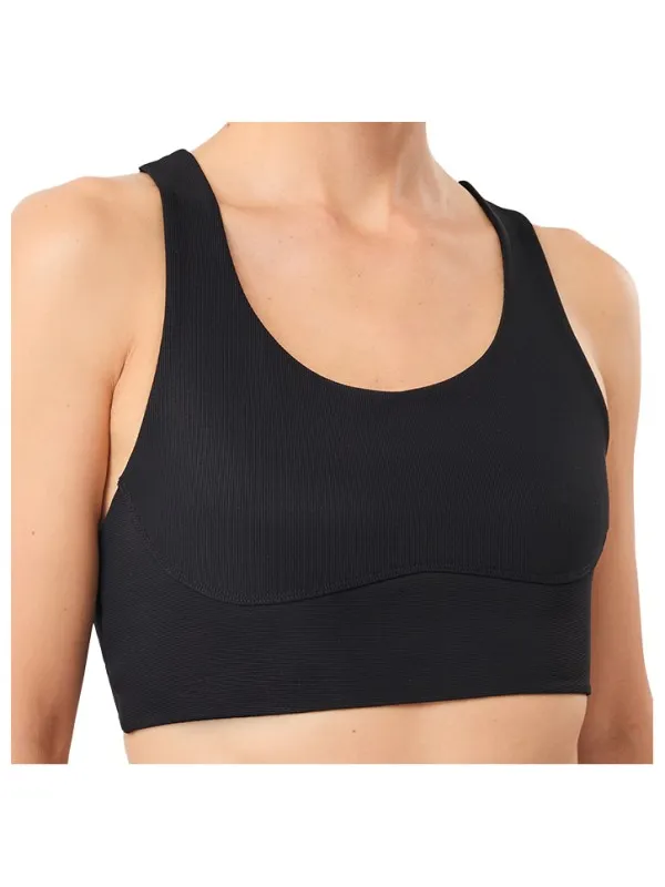 mandala Racer Bra sportbeha zwart Zwart/Beige