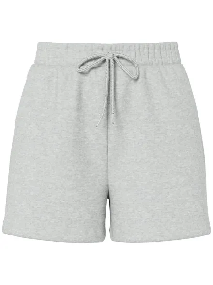 Pieces Dames loose shorts pcchilli sweat pants effen grijs, foto 2