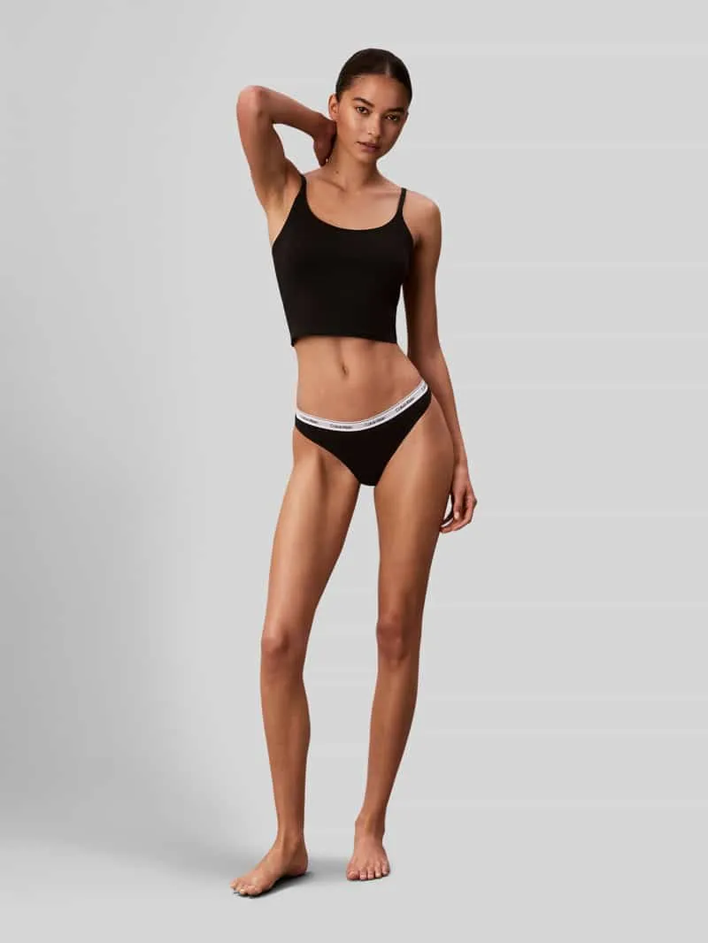 Calvin Klein Strings van katoenmix in set van 5 Roze