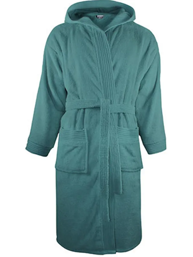 The One Towelling Kapjurk voor volwassenen (Benzine) Blauw