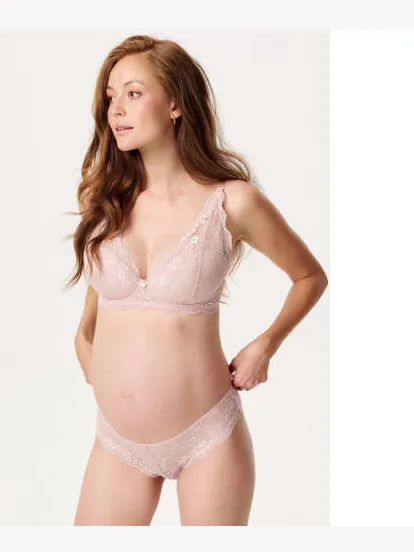 Noppies kanten voedingsbh met beugel roze
