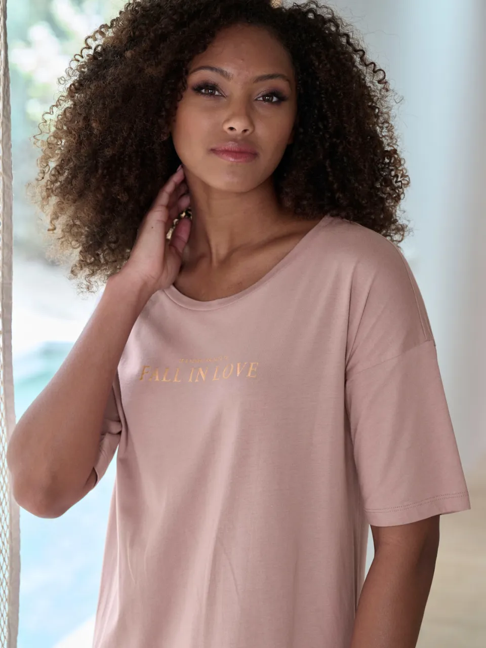 nachthemd mauve