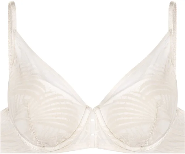 ESOTIQ Nacre 41419 - Push-upbeha - Kant - Uitneembare vullingen - Verstelbare schouderbandjes Zandbeige