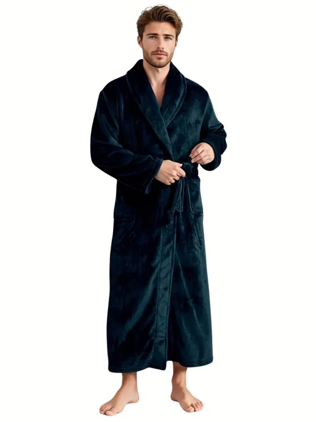 Currero Badjas Dames - Fleece - Katoen - Badstof - Sauna - Hamam - Wafel - Bathrobe - Duster - Ochtendjas - Spa - Kimono - Varengroen varen groen