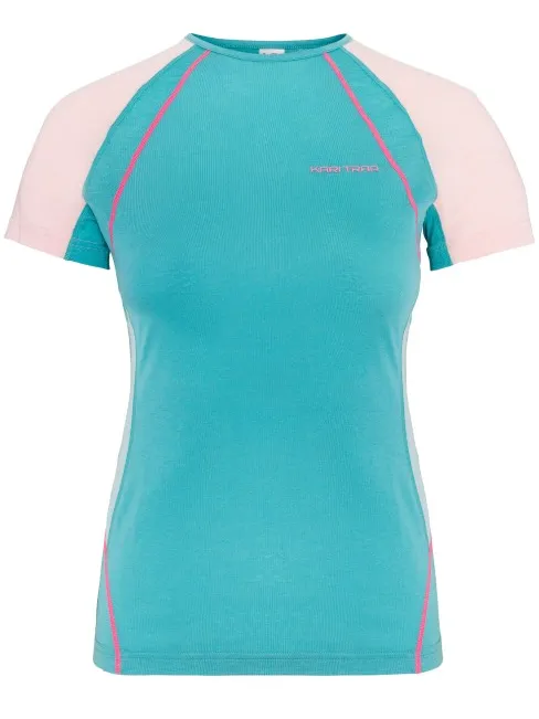Kari Traa Alma Tee sportshirt turkoois