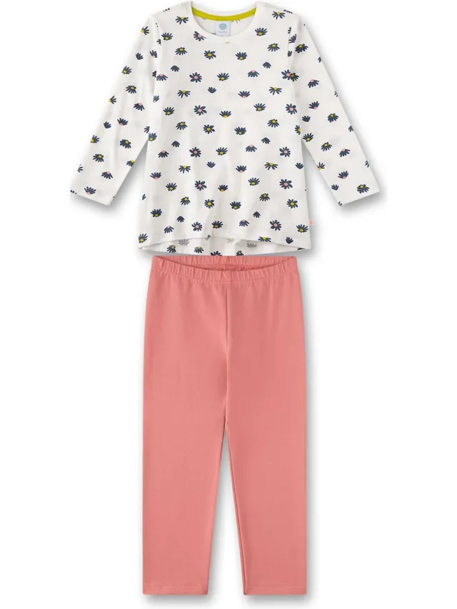 Sanetta Pyjama 116 Roze/Wit