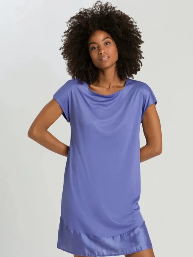 Hanro Livia Nachthemd 077937 Lavendel Paars