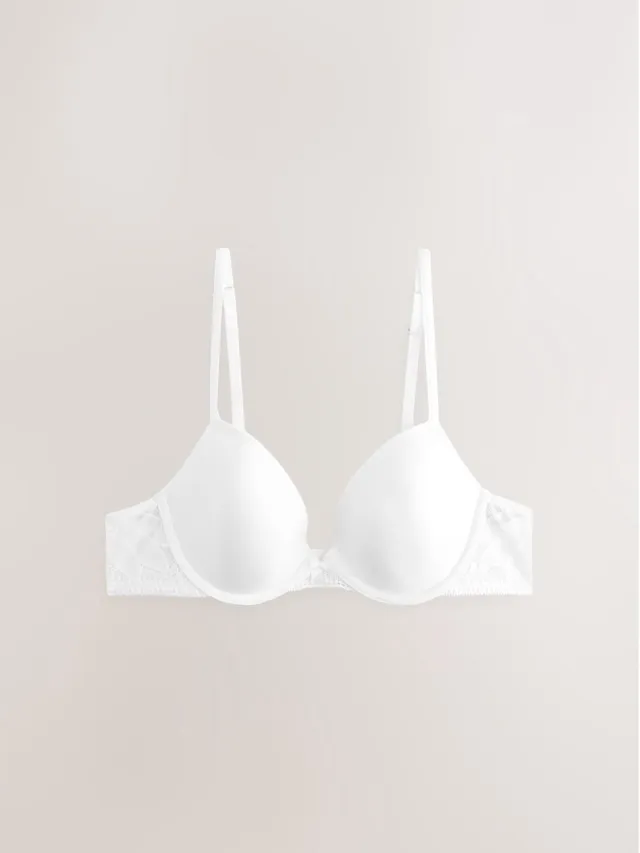 Next Dames - A-E Light Pad Lace Bra - Wit White