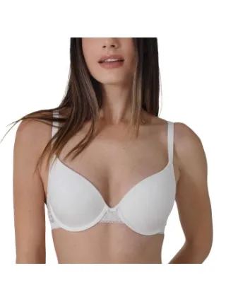 Sassa Natural Stripe Padded Underwired Bra Zwart,Beige,Wit