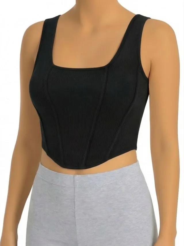 OTS Bralette Zwart