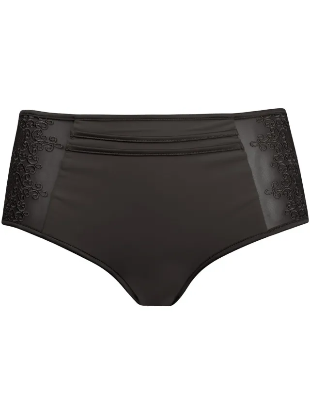 Luna Splendida Baroc hoge tailleslip zwart