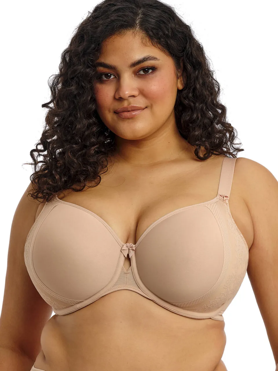 Elomi Nerina voorgevormde T-shirt-bh met beugel beige, foto 5