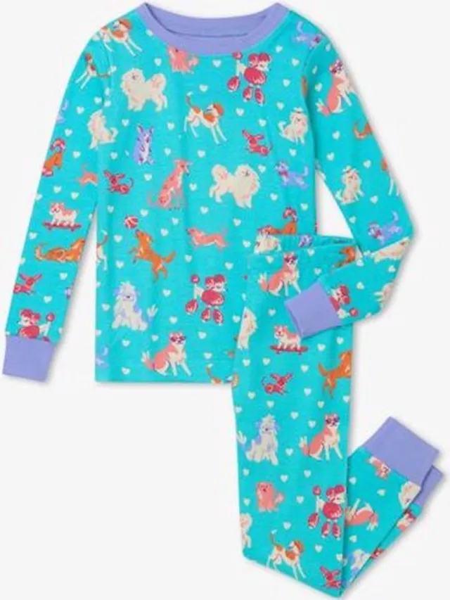 Hatley pyjama set turquoise