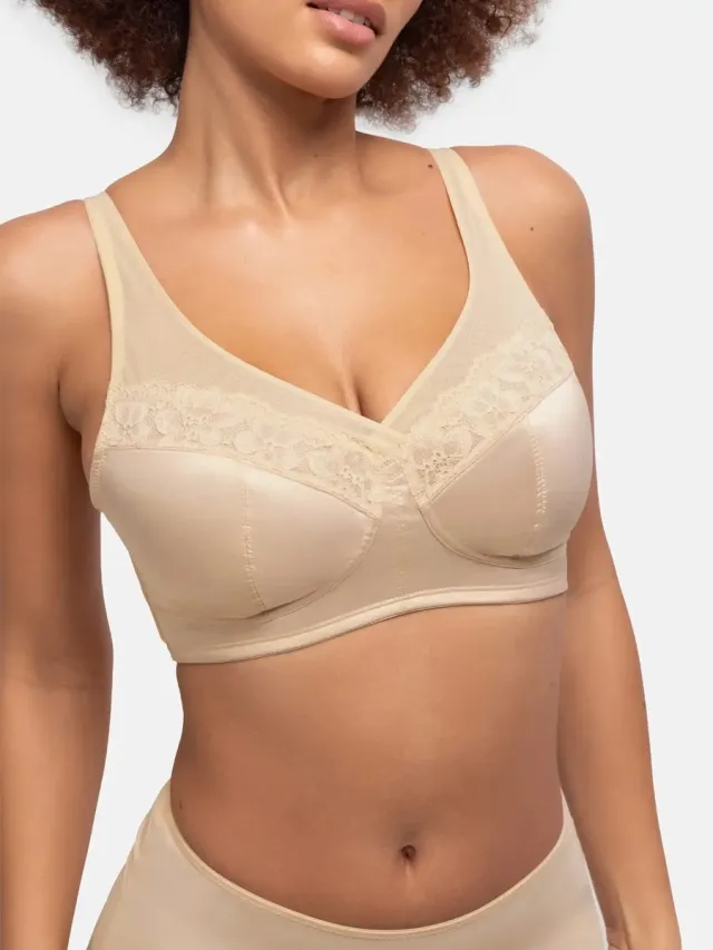 Dorina Minimizer BH zonder beugel - Teagan - 95D - Beige