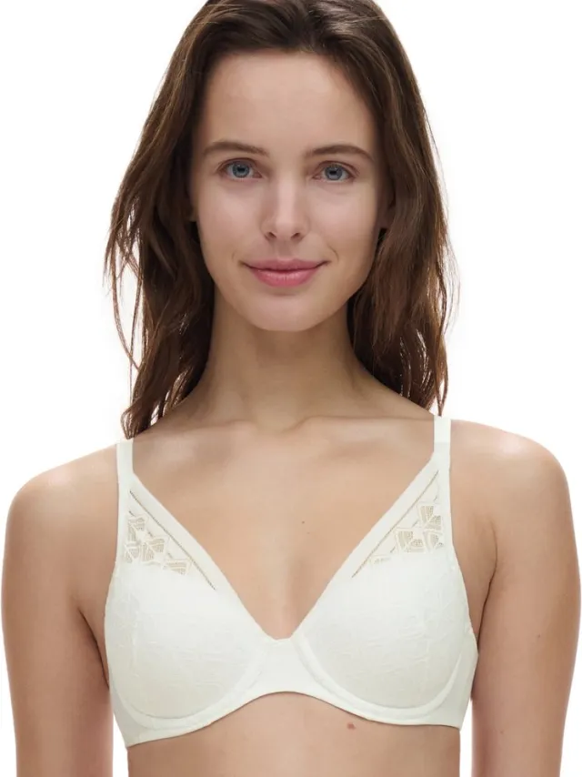 Chantelle EasyFeel - Ace - Dames - Voorgevormde bh - Milk