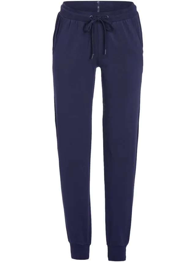 Ringella Blauwe dames loungebroek Ringella - Blauw - Maat - 40