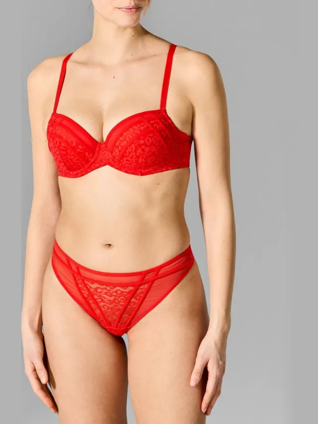 Sapph Charlotte Voorgevormde BH Rood - Rood