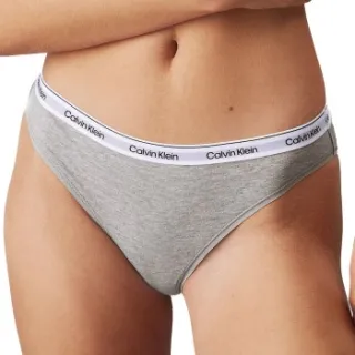 Calvin Klein Modern Logo bikinislip grijs Versch.kleure/Patroon