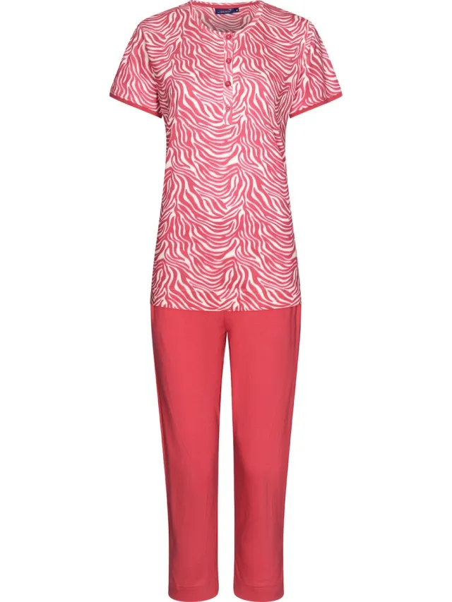 Rebelle Dames Pyjamaset Wilde Zone - Roze - Katoen
