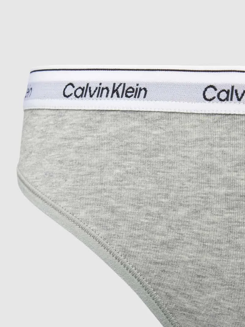 Calvin Klein Slip in effen design lichtgrijs, foto 3