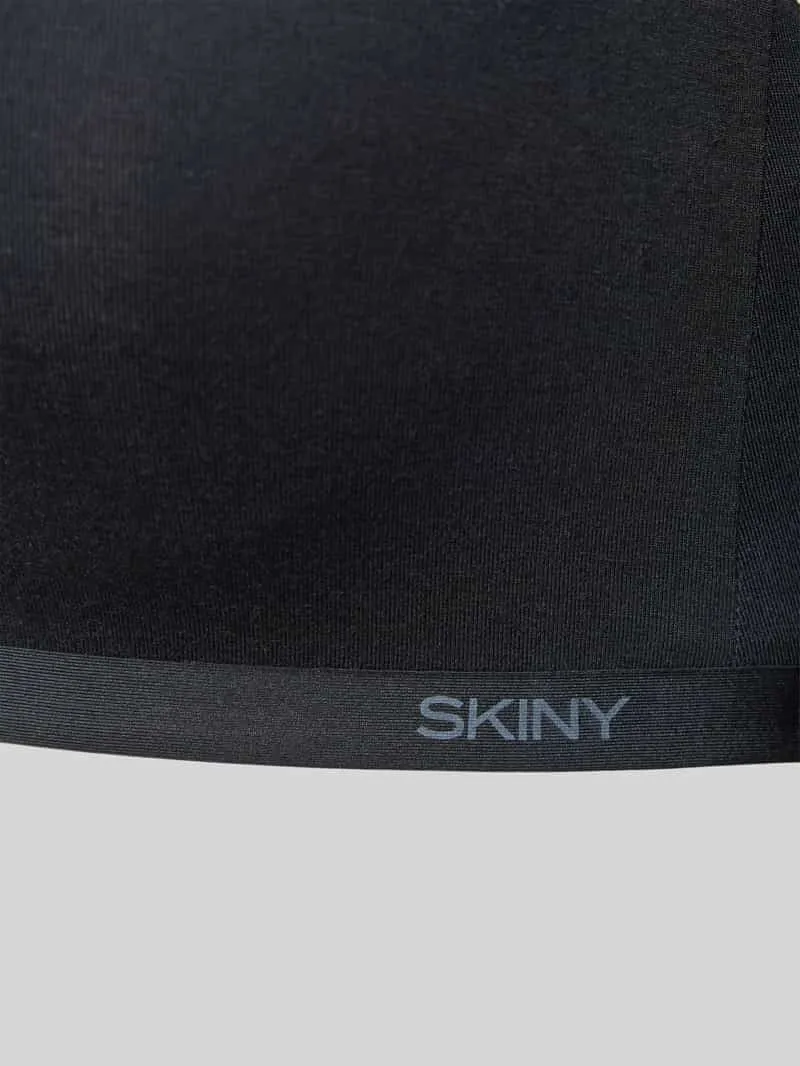 SKINY Bralette met verstelbare bandjes en haakjessluiting zwart, foto 3