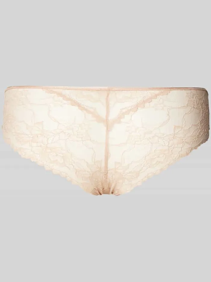Mey Heupslip met kant beige, foto 2