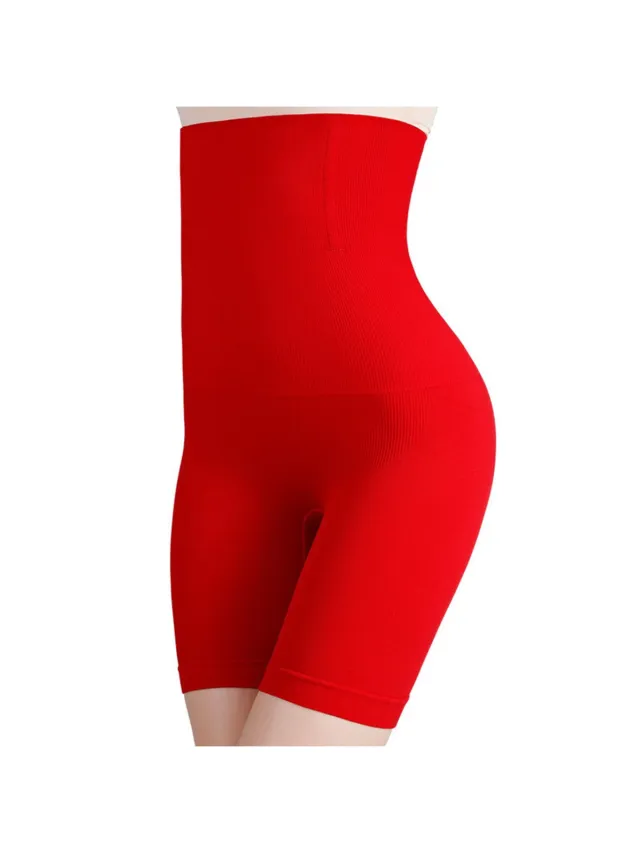 Feel Fab Stay Fab Shapewear voor billen, buik en dijen - corrigerend ondergoed high waist - Rood