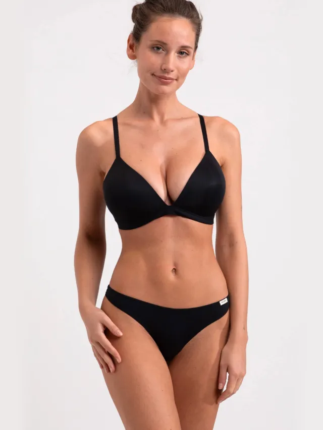 Sam Friday Skye high leg string zwart