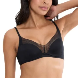 Triumph Breathe and Lift Smart N EX bh zwart Beige,Zwart,Blauw