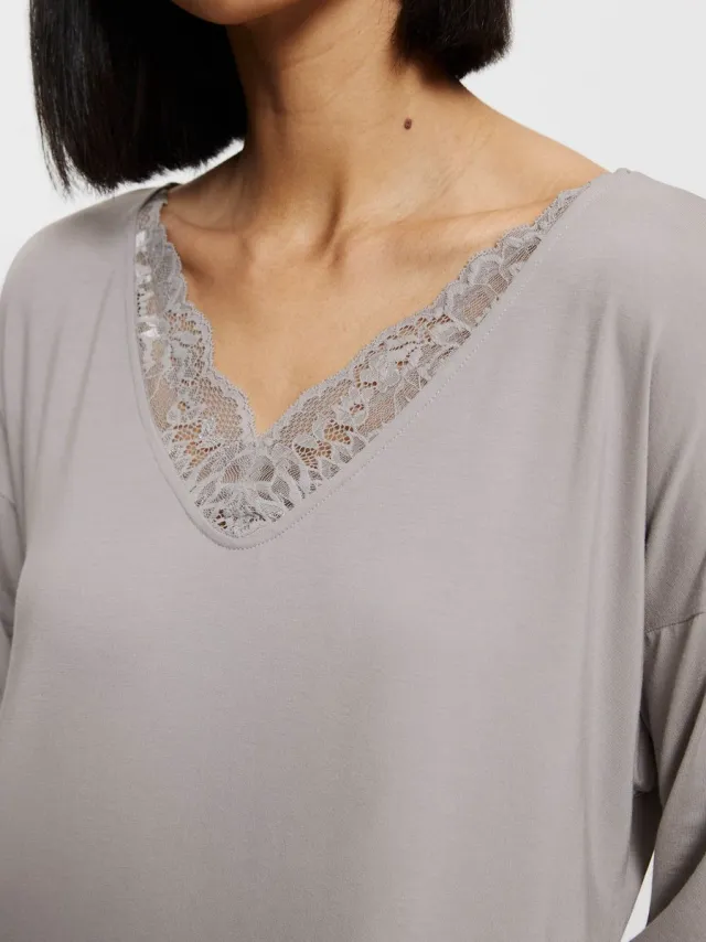 Triumph Nachthemd Timeless Sensuality silent grey