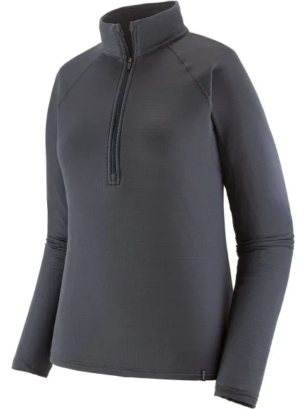 Patagonia Capilene Thermal Weight Zip-Neck thermoshirt grijs Grijs/Blauw