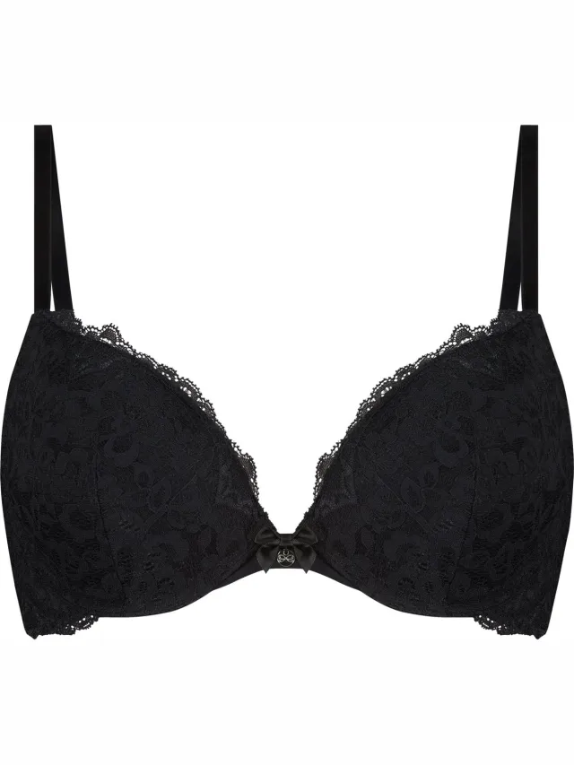 Hunkemöller Marine voorgevormde Dames bh zwart