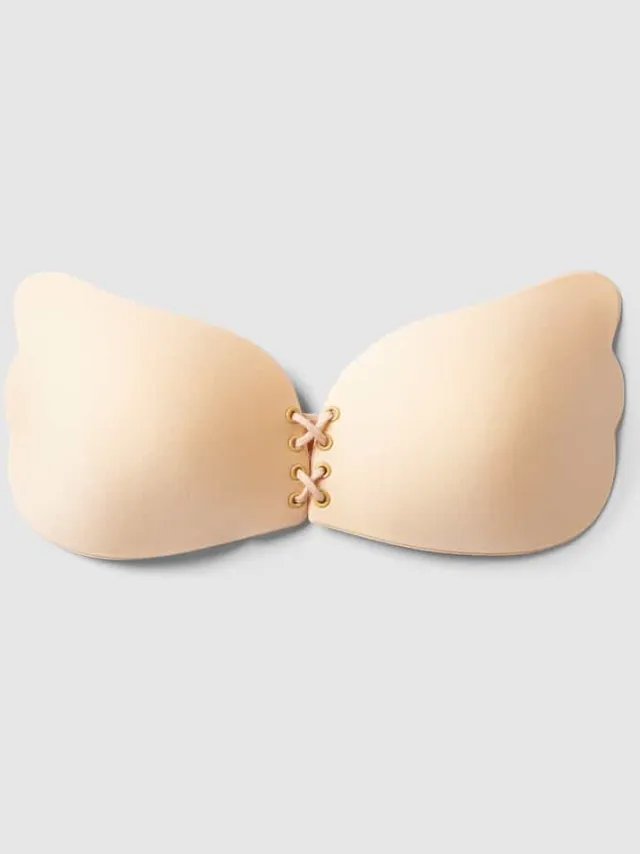MAGIC Bodyfashion Beha met push-up-effect, model 'VA-VA-VOOM Bra' Beige