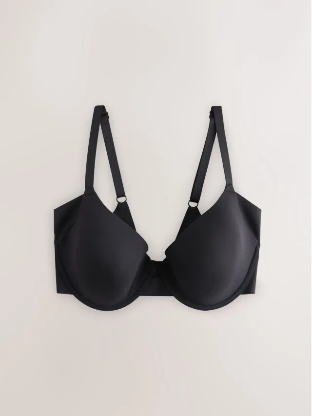 Next Dames - Onder de arm gladmakende balkonbeha met vullingen - Zwart Black
