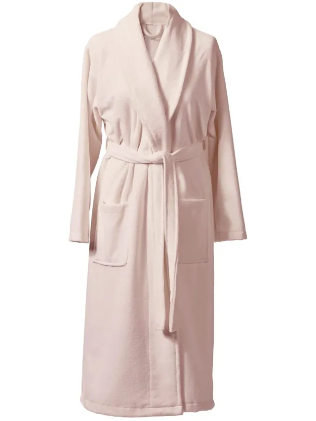 Aquanova Sava Badjas Blush | M | Roze / Beige | Katoen