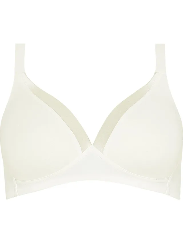 Naturana Soft bh met glansband - 5119 - Ecru