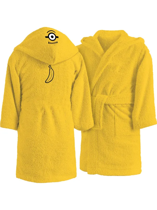 Minions Badjas Banana - 2/4 jaar - Geel