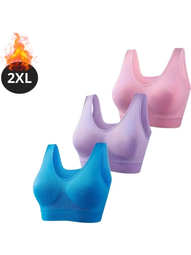 Nivard BH Zonder Beugel - Zonder Bandjes - Push-up Bh's - Comfort Beha - Comfortabel - Sterk - Dames - Plus Size - Gemengd