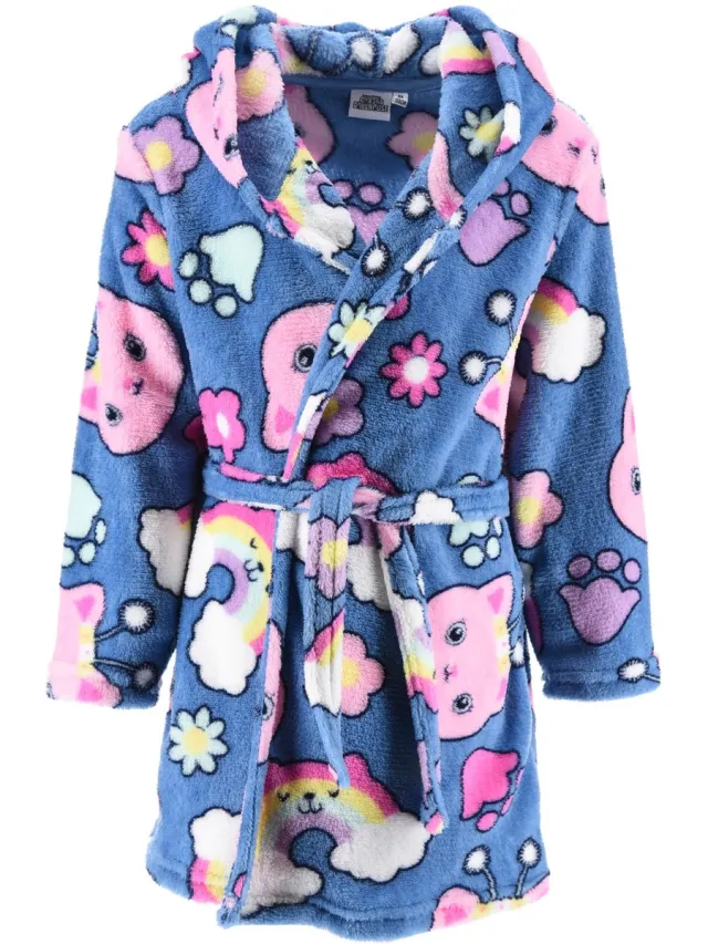 Gabby's Poppenhuis Gabby Dollhouse Badjas Blauw