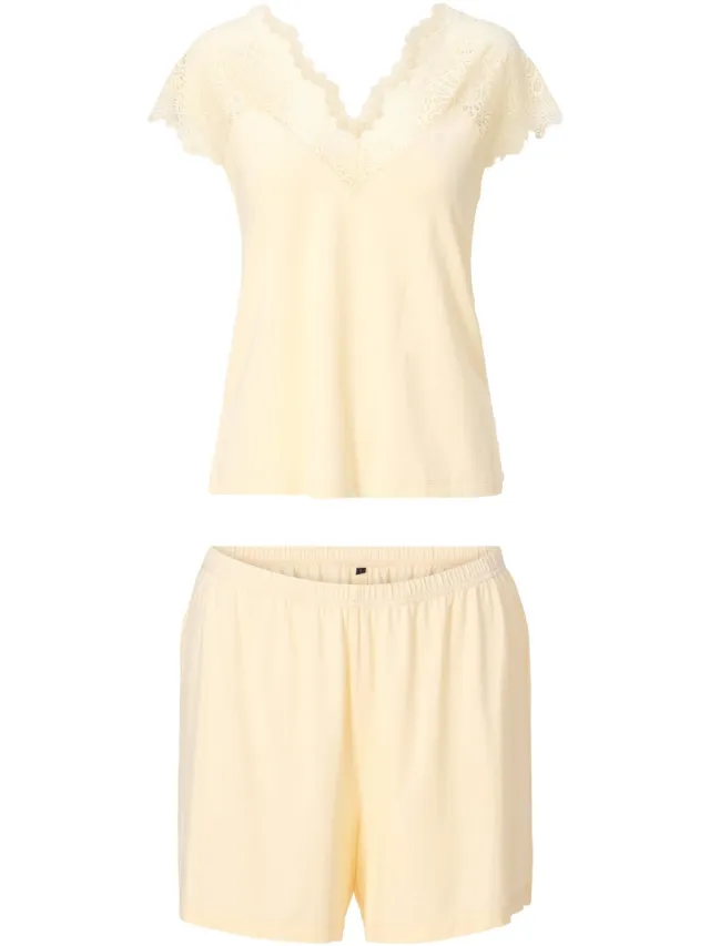 LingaDore Shortama set gebroken wit, foto 2