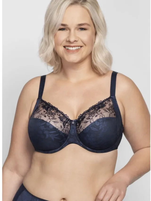 Ulla Jasmin Beugel BH Blauw midnight