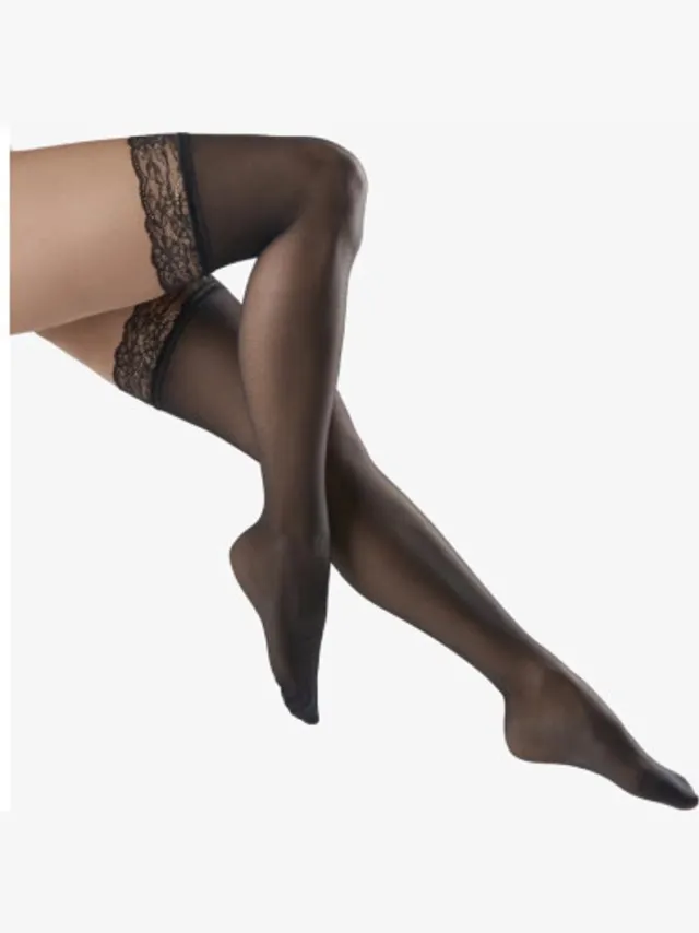 Aubade Les Bas D'Aubade Stay Up 30 Kous Zwart 40 Noir