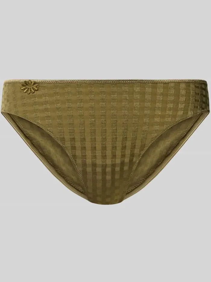 Marie Jo Slip met katoen Olijfgroen