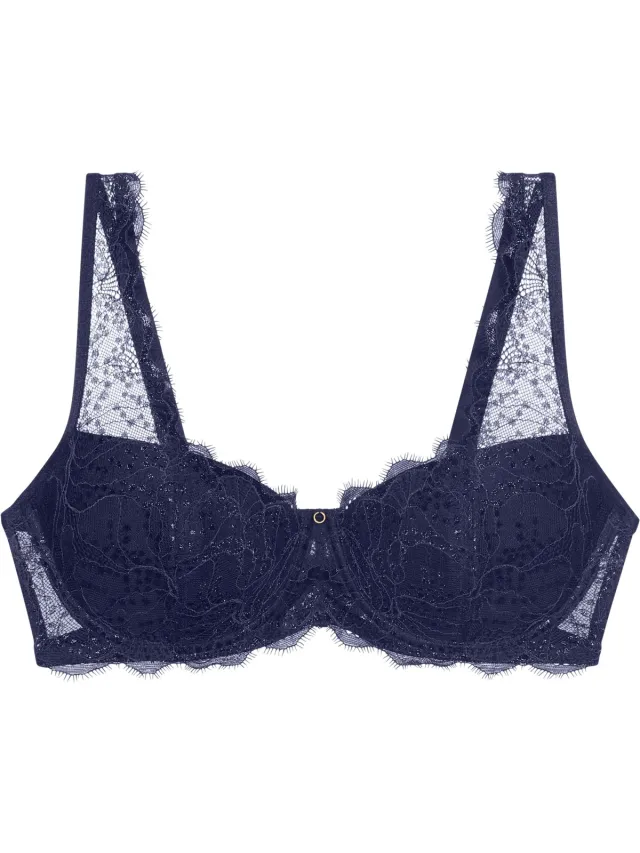 Triumph Amourette Sparkle WHP Dames Beha - BLAUW