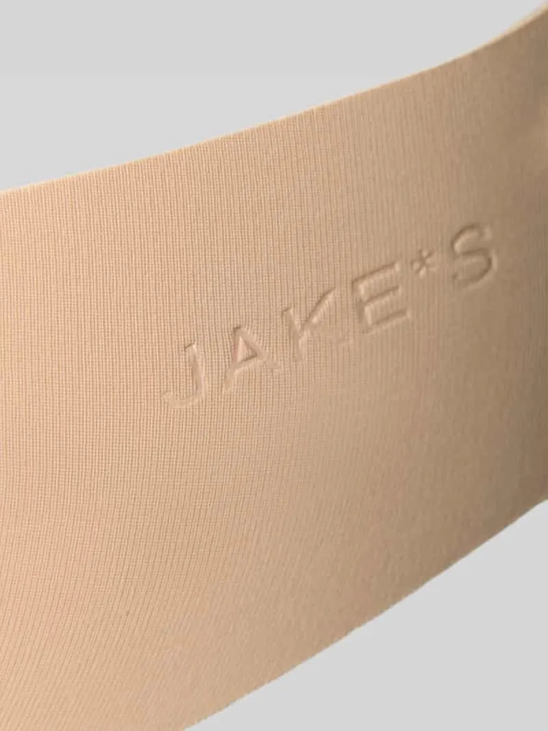 Jake*s Casual String met label in reliëf in set van 2 hazelnoot, foto 3